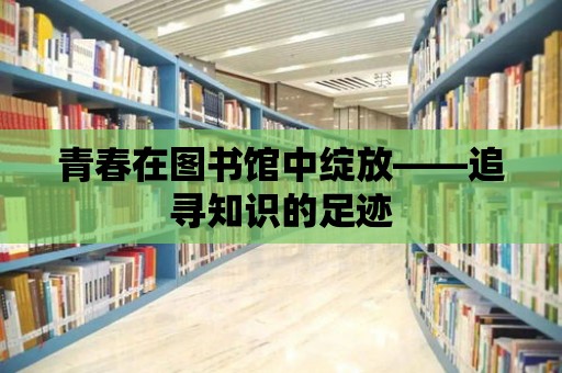 青春在圖書館中綻放——追尋知識的足跡