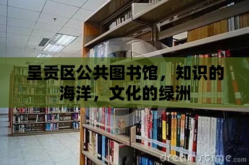 呈貢區(qū)公共圖書館，知識的海洋，文化的綠洲