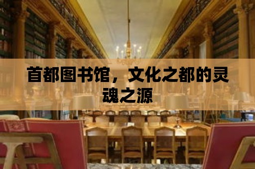 首都圖書館，文化之都的靈魂之源