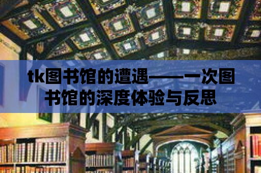 tk圖書館的遭遇——一次圖書館的深度體驗與反思