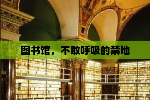 圖書館，不敢呼吸的禁地