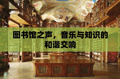 圖書館之聲，音樂與知識的和諧交響