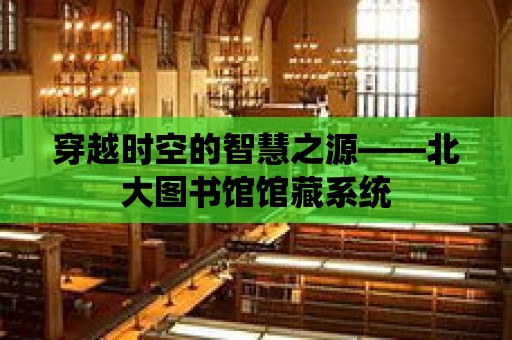 穿越時空的智慧之源——北大圖書館館藏系統