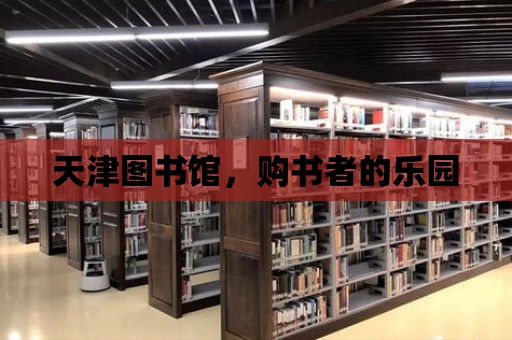 天津圖書館，購書者的樂園