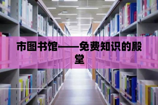 市圖書館——免費知識的殿堂