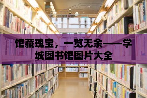 館藏瑰寶，一覽無余——學(xué)城圖書館圖片大全