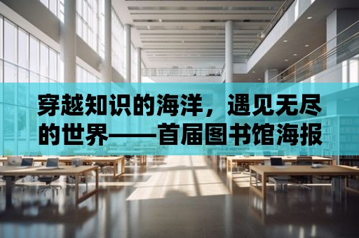 穿越知識的海洋，遇見無盡的世界——首屆圖書館海報