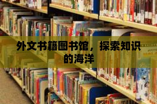 外文書籍圖書館，探索知識的海洋