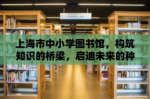 上海市中小學圖書館，構筑知識的橋梁，啟迪未來的種子