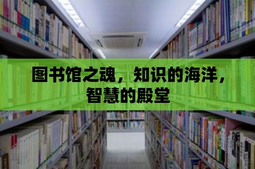 圖書館之魂，知識的海洋，智慧的殿堂