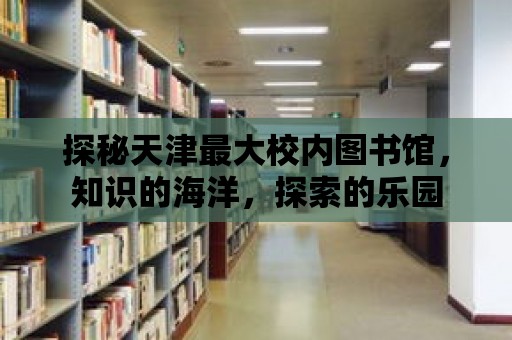 探秘天津最大校內(nèi)圖書館，知識的海洋，探索的樂園