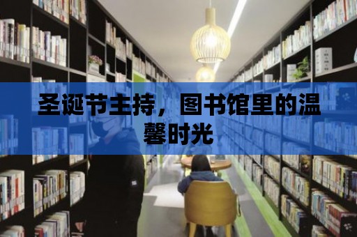 圣誕節主持，圖書館里的溫馨時光