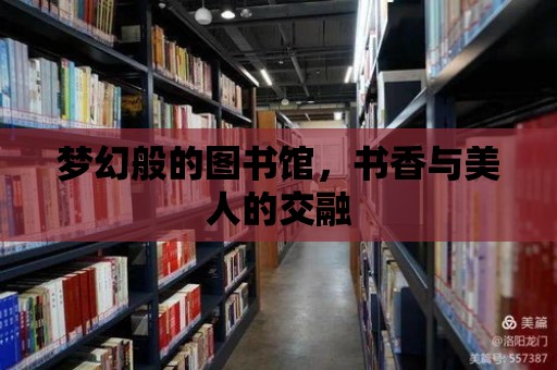 夢(mèng)幻般的圖書館，書香與美人的交融