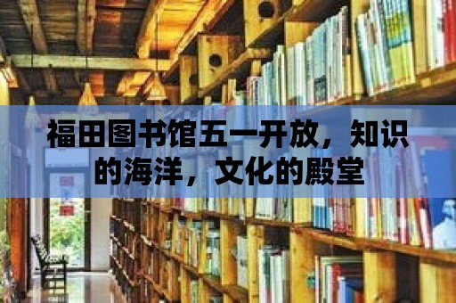 福田圖書館五一開放，知識的海洋，文化的殿堂