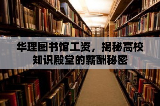 華理圖書館工資，揭秘高校知識殿堂的薪酬秘密