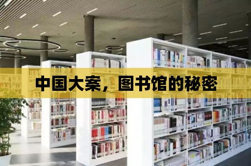 中國大案，圖書館的秘密