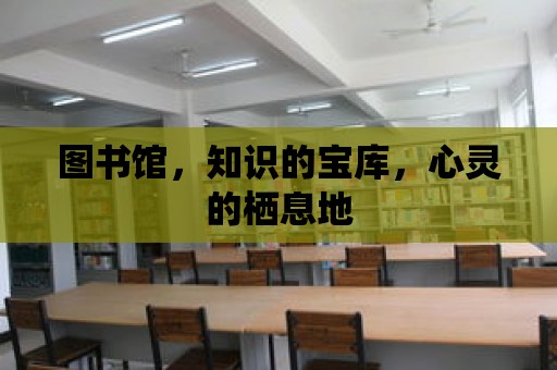 圖書館，知識的寶庫，心靈的棲息地