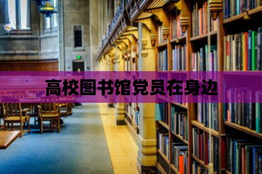 高校圖書館黨員在身邊