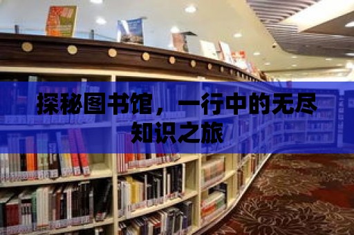 探秘圖書館，一行中的無盡知識之旅