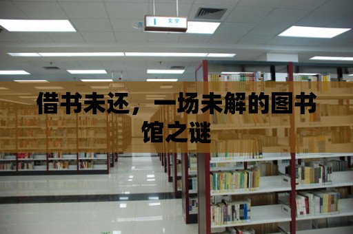 借書未還，一場未解的圖書館之謎