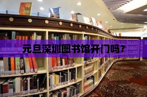 元旦深圳圖書館開門嗎？