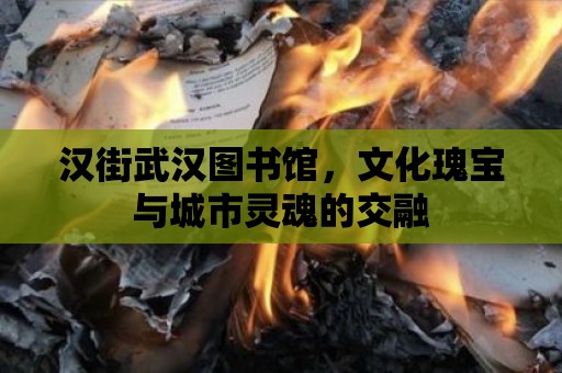 漢街武漢圖書館，文化瑰寶與城市靈魂的交融