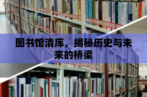 圖書館清庫，揭秘歷史與未來的橋梁