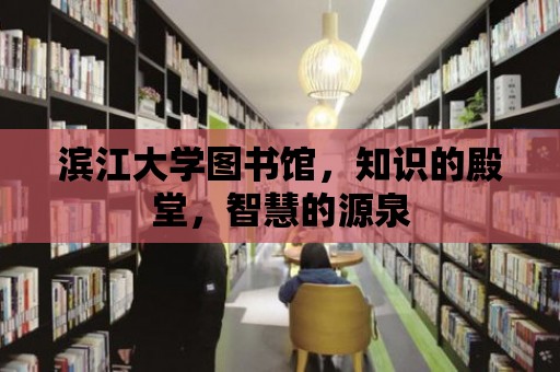 濱江大學(xué)圖書館，知識(shí)的殿堂，智慧的源泉