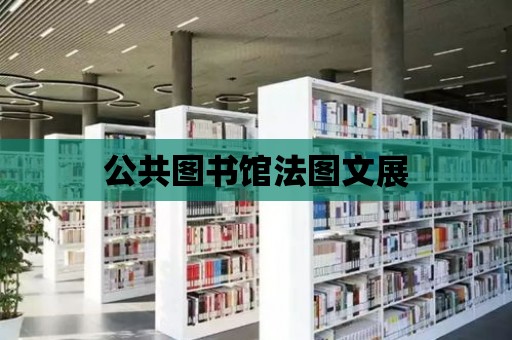 公共圖書館法圖文展