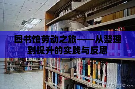 圖書館勞動之旅——從整理到提升的實踐與反思