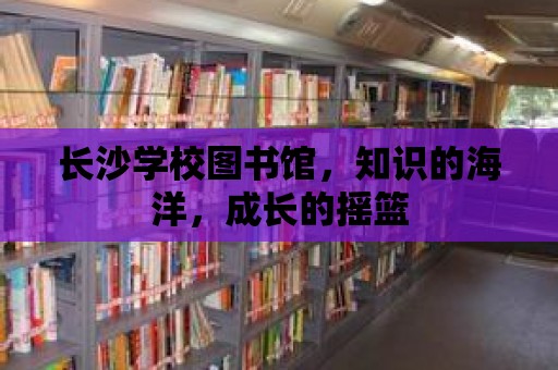 長沙學校圖書館，知識的海洋，成長的搖籃