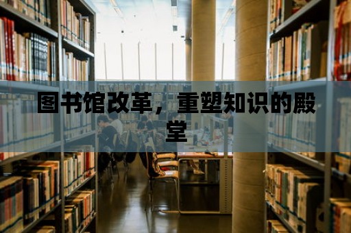 圖書館改革，重塑知識的殿堂