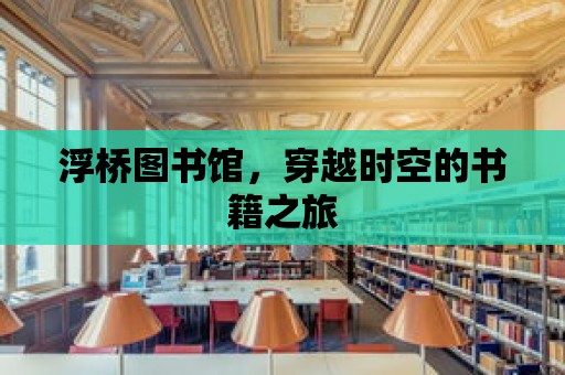 浮橋圖書館，穿越時空的書籍之旅