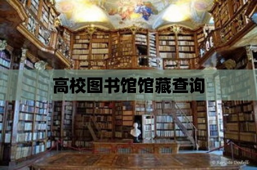 高校圖書館館藏查詢