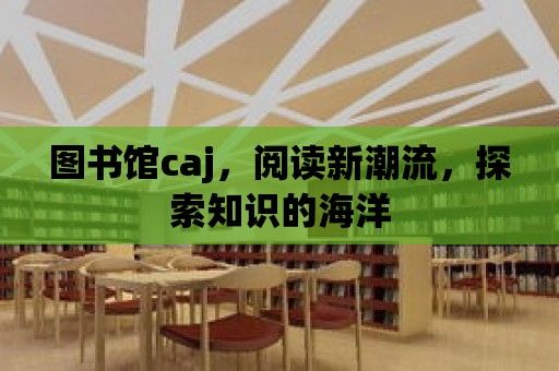 圖書館caj，閱讀新潮流，探索知識的海洋