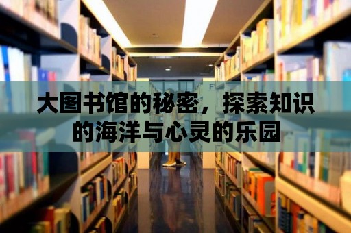 大圖書(shū)館的秘密，探索知識(shí)的海洋與心靈的樂(lè)園