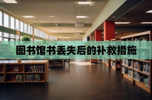 圖書館書丟失后的補救措施