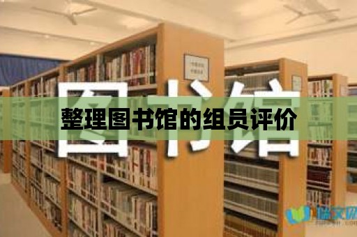 整理圖書館的組員評價