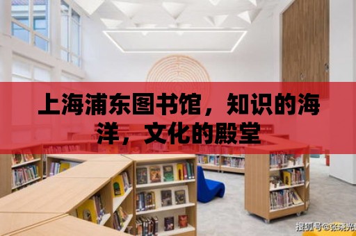 上海浦東圖書館，知識的海洋，文化的殿堂