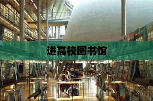 進(jìn)高校圖書館