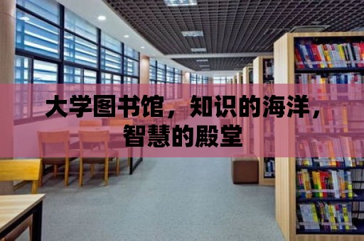 大學圖書館，知識的海洋，智慧的殿堂