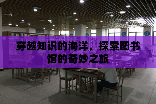 穿越知識的海洋，探索圖書館的奇妙之旅