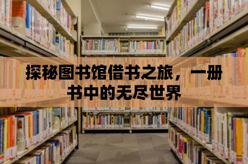 探秘圖書館借書之旅，一冊書中的無盡世界