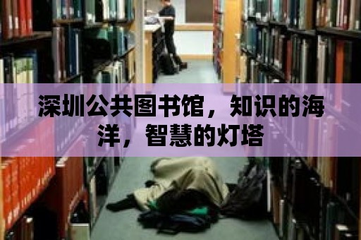 深圳公共圖書館，知識的海洋，智慧的燈塔