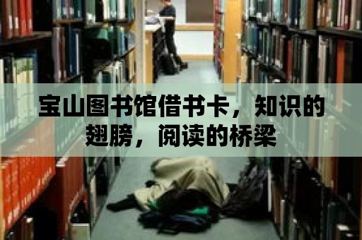 寶山圖書館借書卡，知識的翅膀，閱讀的橋梁