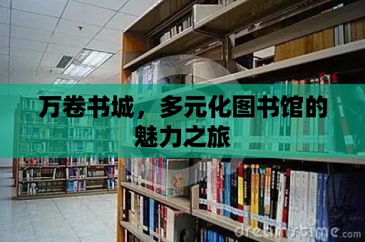 萬卷書城，多元化圖書館的魅力之旅