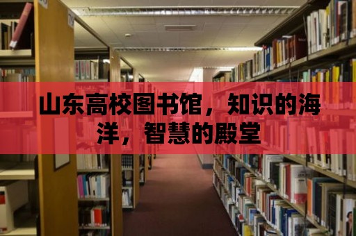 山東高校圖書館，知識的海洋，智慧的殿堂