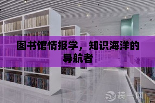 圖書館情報學，知識海洋的導航者