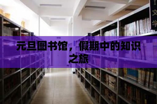 元旦圖書館，假期中的知識之旅