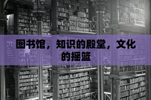 圖書館，知識的殿堂，文化的搖籃